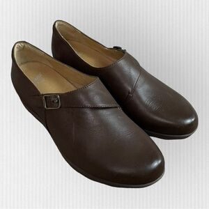 Dansko Marisa Leather Loafers Women’s 10 Shoes Brown Never Worn